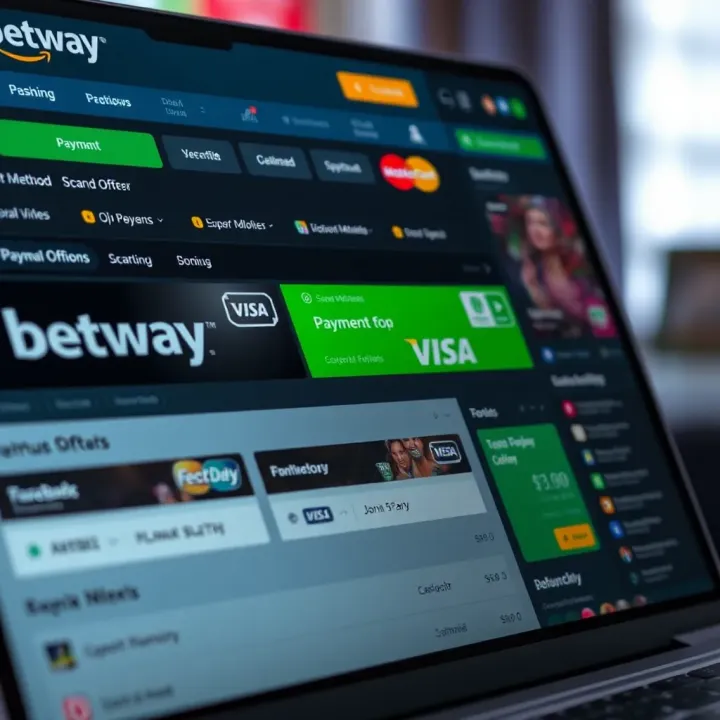 Payment Options and Bonus Offers on Betway and Zakabet User interface showcasing payment methods and bonus offers available on Nigerian online betting sites