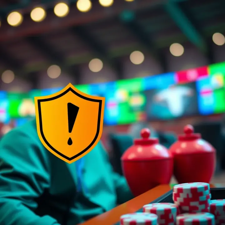 Secure betting tips and benefits for Nigerian users highlighted with symbols of safety and wagering