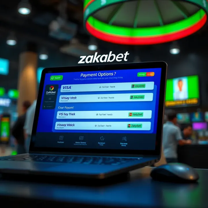 Illustration of secure payment methods available on Zakabet for Nigerian users