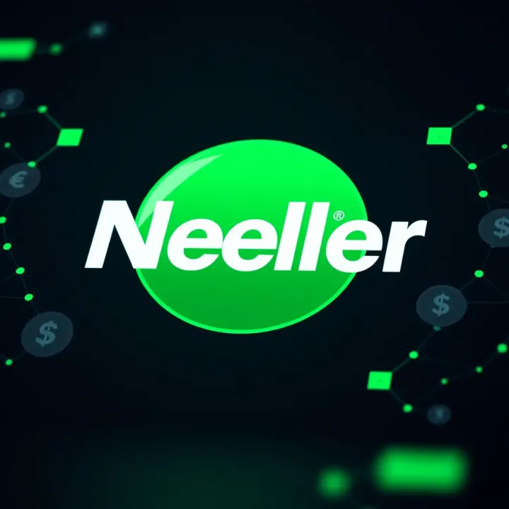 Neteller Digital Payment Solutions for Nigerian Users Illustration showing Neteller logo with digital currency icons representing online payments