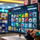 Online shopping interface displaying a variety of product categories available on Shop@Zakabet platform