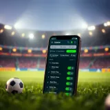 User interface showing football betting options on Zakabet app in Nigeria