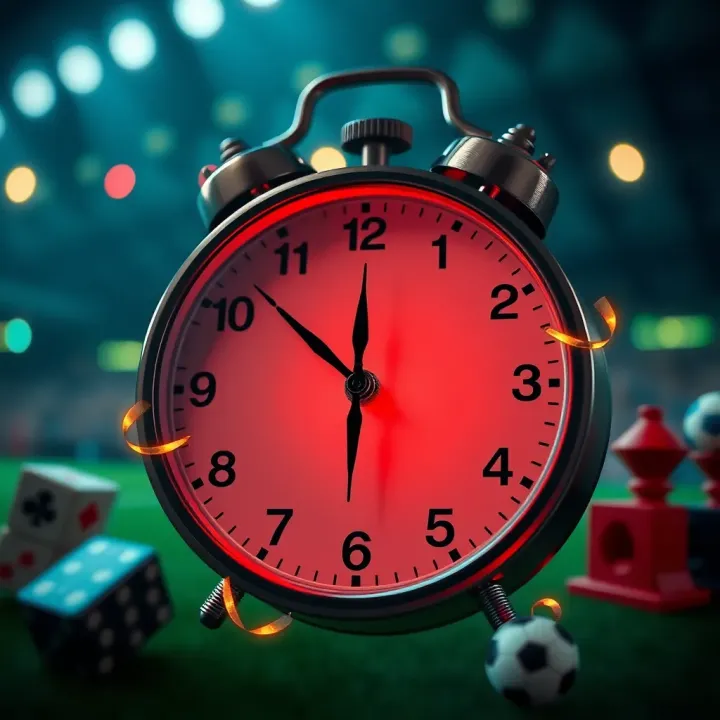 Zakabet Happy Hour Bonus Timing and Rewards Illustration showing a clock highlighting a specific time period with betting symbols around it
