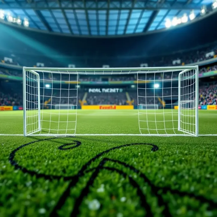 Zakabet Over Under Goals Betting Explained for Nigerian Football Fans Football pitch with betting odds overlay showing over under goals market