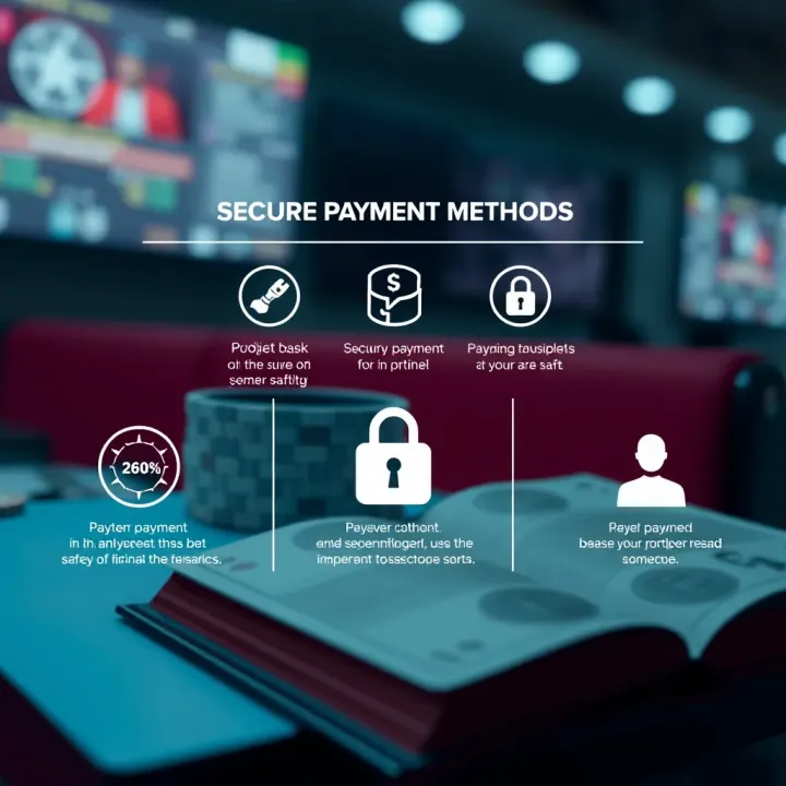 Secure Payment Methods and Safety Features on Zakabet for Nigerian Players Graphic illustrating secure payment options and safety measures available for Nigerian users on Zakabet platform